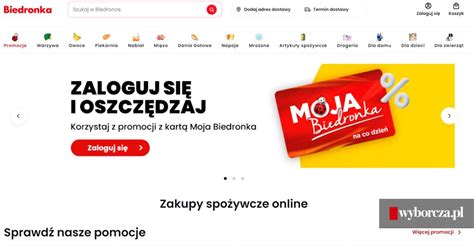 Biedronka otwiera swój własny sklep internetowy sklep spożywczy