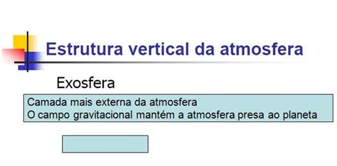 Climatologia Estrutura Vertical Da Atmosfera