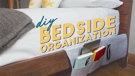 This Easy Diy Bedroom Organization Hack Will Clear Your Nightstand Clutter Youtube