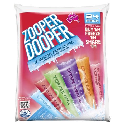 Zooper Dooper Magic Flavours 24 Pack Adelaides Finest Supermarkets