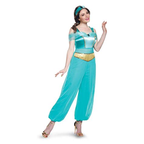 Disguise Women S Aladdin Princess Jasmine Jumpsuit Costume Size X