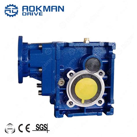 Aokman Km Series Bevel Gearbox Degree Small Hypoid Gearbox Electric