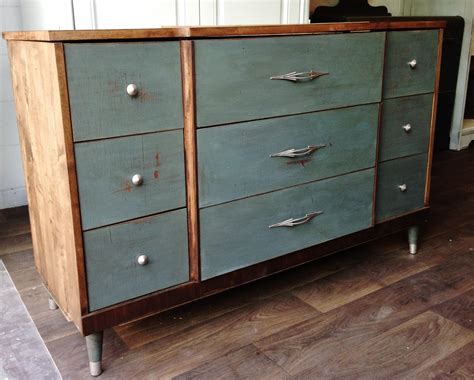 Repurposed Gems Retro Refinished Dresser