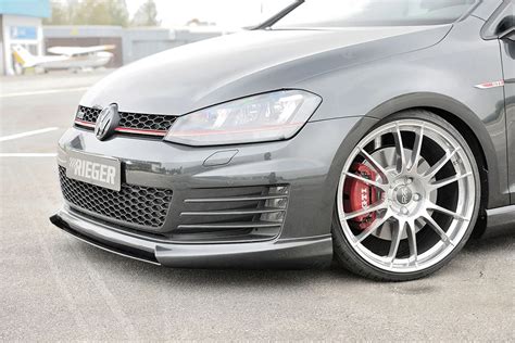 VW Golf 7 Rieger Styling Frontspoiler GTI GTD Astina Dk