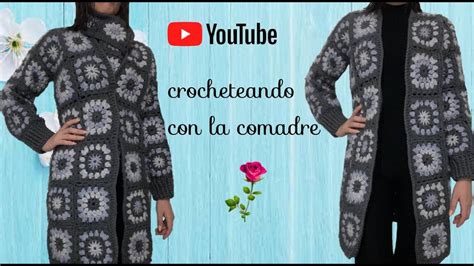 TUTORIAL COMO TEJER HERMOSO ABRIGO A CROCHET PARTE 1