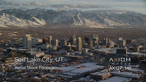 Salt Lake City Aerial Footage YouTube