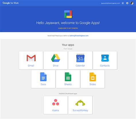 G Suite Updates Blog Employees Can View And Access Their Apps From The