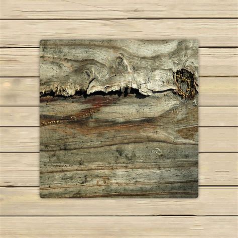 ZKGK Rustic Old Barn Wood Hand Towel Bath Towels Beach Towel For Home