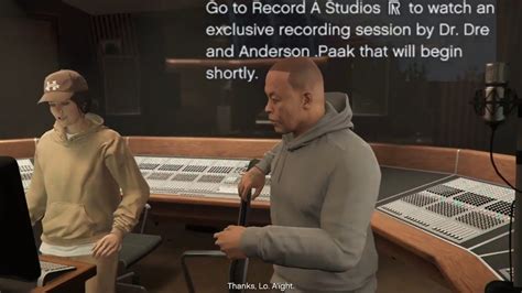 Gta Online Watch Drdre Working In Record A Studios Gta 5 Youtube