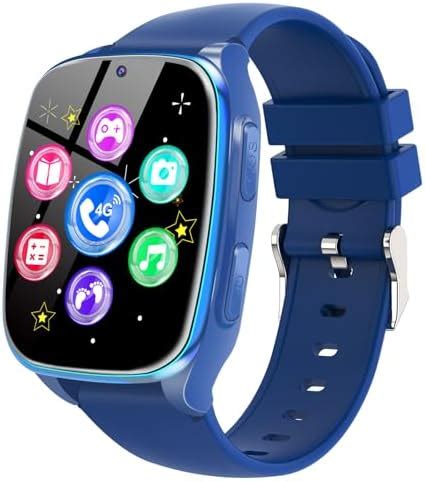 4G Montre Connectée Enfant Smartwatch Telephone Garçon Fille avec