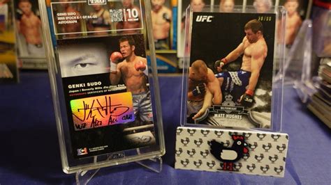 Topps Ufc Round Finishing The Box These Cards Go Hard Youtube