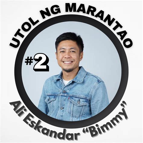 Ali Eskandar BIMMY Alonto | Marantao