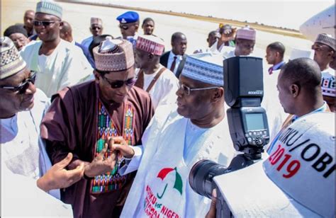 Atiku Arrived Zamfara State To Flag Off PDP Presidential Campaign