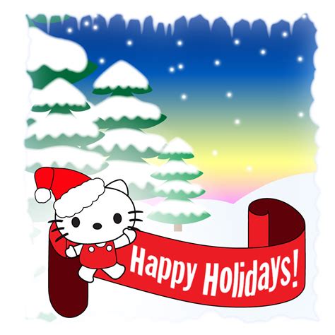 Background Sanrio Christmas Wallpaper - EnWallpaper