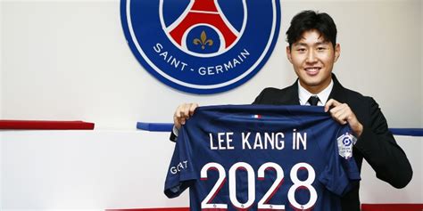 Officiel Lee Kang In Signe Au PSG Jusquen 2028