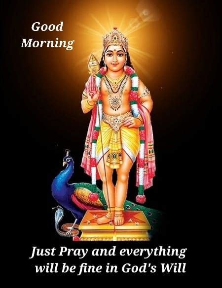 45 Good Morning Murugan Images