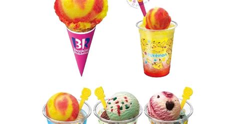 New Pokémon Ice Cream Dessert Drinks And Cool Merch Coming To Baskin