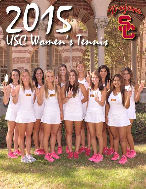 2015 Usc Womens Tennis Media Guide By Darcy Couch Issuu