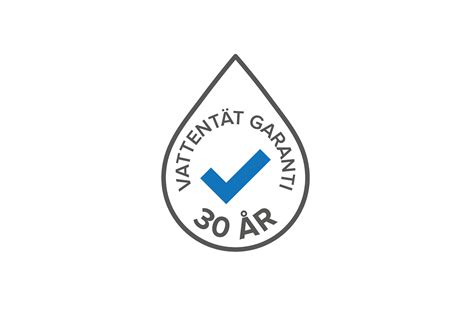 Vi erbjuder garantitider från 10 år upp till 30 år - Mataki