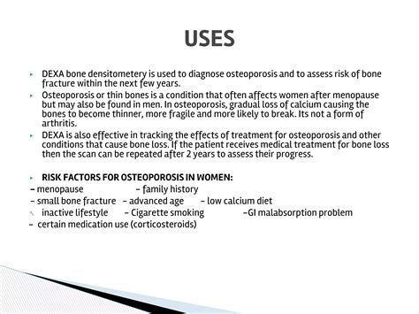 Bone Marrow Density Bmd Ppt