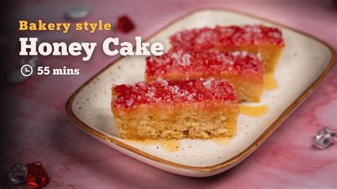 Bakery Style Honey Cake Honey Cake Recipe Desserts Cookd Youtube