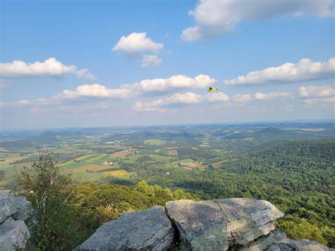 Views From The Pinnacle This Weekend On The Appalachian Trail Near