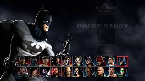 Mortal Kombat Vs D C Walkthrough Batman Youtube