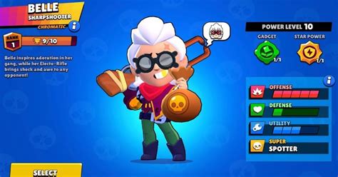 Belle Complete Brawler Guide For Brawl Stars Overview Tips And Tricks