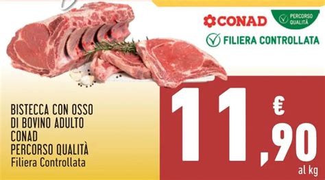 BISTECCA CON OSSO DI BOVINO ADULTO CONAD PERCORSO QUALITÀ Filiera