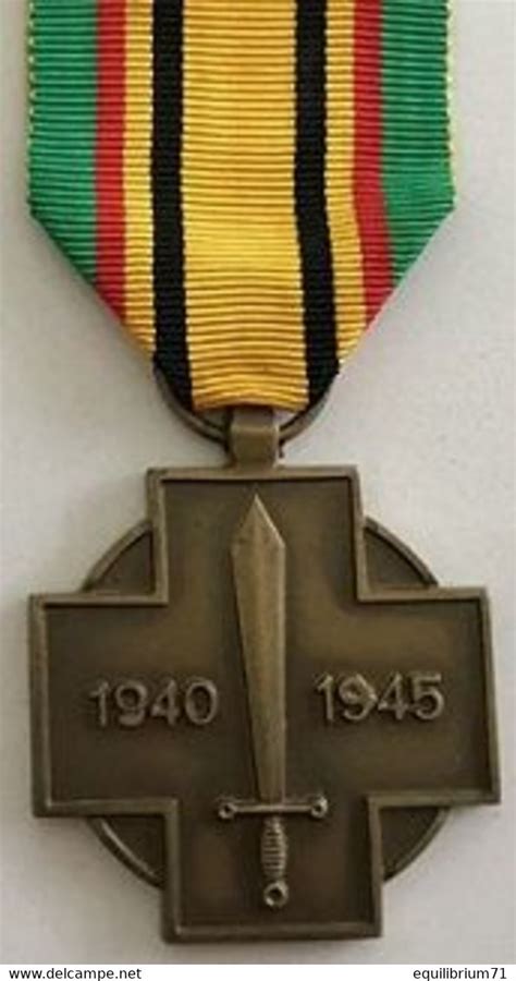 Belgique M Daille Du Combattant Militaire De La Guerre