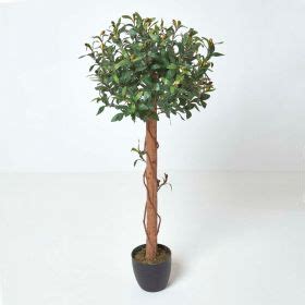 Variegated Green Ficus Tree Artificial Plant With Twisted Trunk 6 Ft