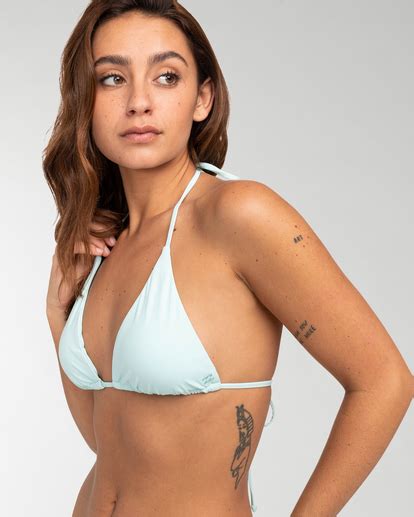 Sol Searcher Multi Triangle Bikini Top For Women Billabong