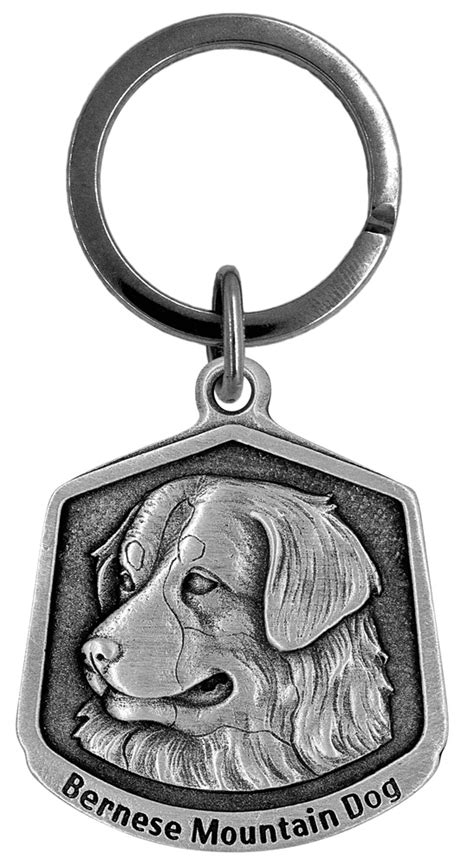 Bernese mountain dog Keychain | Dog Lover Accessory