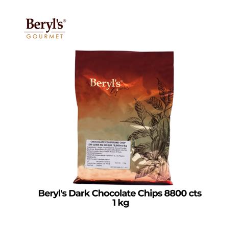 Beryl S Dark Chocolate Chips 8800 Cts 1kg Lazada PH