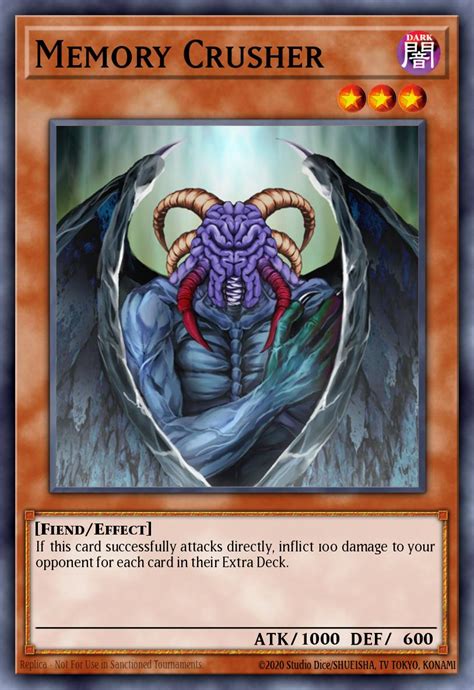 Memory Crusher Yu Gi Oh Card Database Ygoprodeck