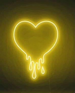 #yellow#heart#aesthetic