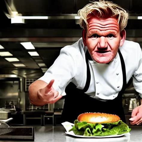 Gordon Ramsay As A Burger King Worker Stable Diffusion Openart