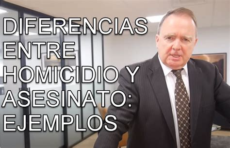 Diferencias Entre Homicidio Y Asesinato Ejemplos Que Te AclararÁn