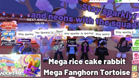 Mega Rice Cake Rabbit Mega Fanghorn Tortoise Sparklez