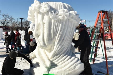 Vulcan Fun Day At Snow Park At The State Fairgrounds Brings Chills