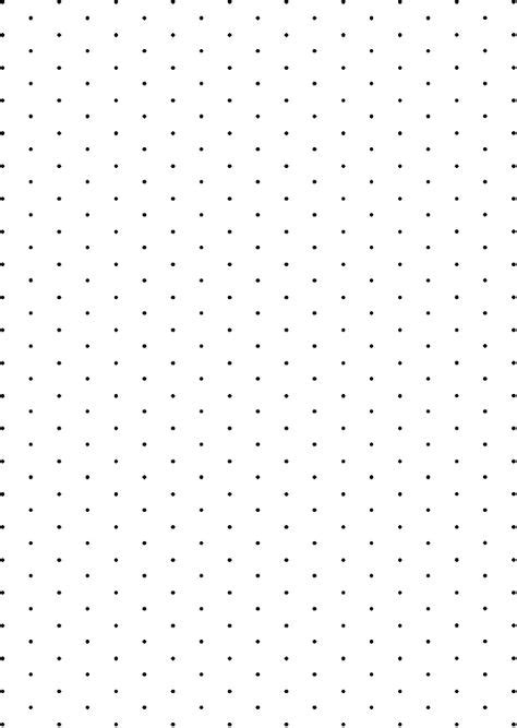 Isometric Dot Paper A4 Size Printable