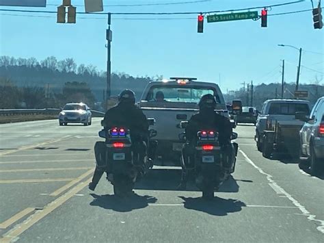 Sheriffs Motorcycles Patrolling Roads Of Banks County
