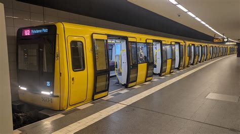 U Bahn Berlin Aussetzermitfahrt Auf Der U Von Pankow Bis Potsdamer