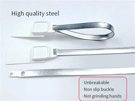 Serial Number Security Steel Flat Metal Strap Seal For Container Buy