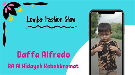 MIM Fair Online 2021 Lomba Fashion Show Daffa Alfredo Sbastian RA