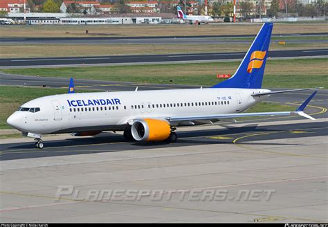 TF ICE Icelandair Boeing 737 8 MAX Photo By Niclas Karich ID 831062