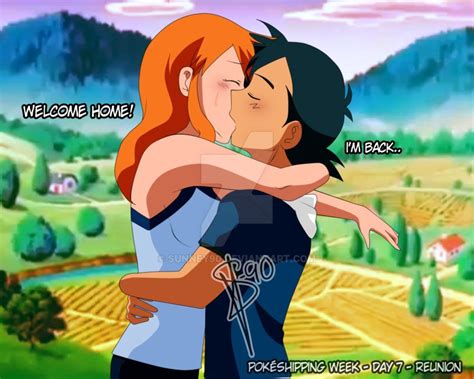 Pokemon Pokeshipping Week Day 7 Pokemon Ash And Misty Ash And