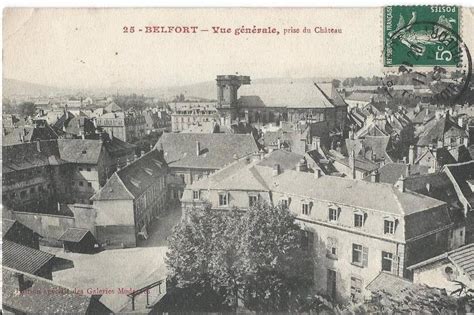 Belfort BELFORT VUE Générale PRISE DU CHATEAU Carte postale