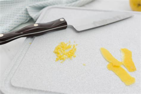Make Lemon Zest Without a Zester