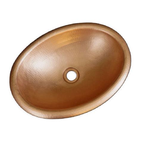 17 Oval Copper Bathroom Sink Copper Sinks Online